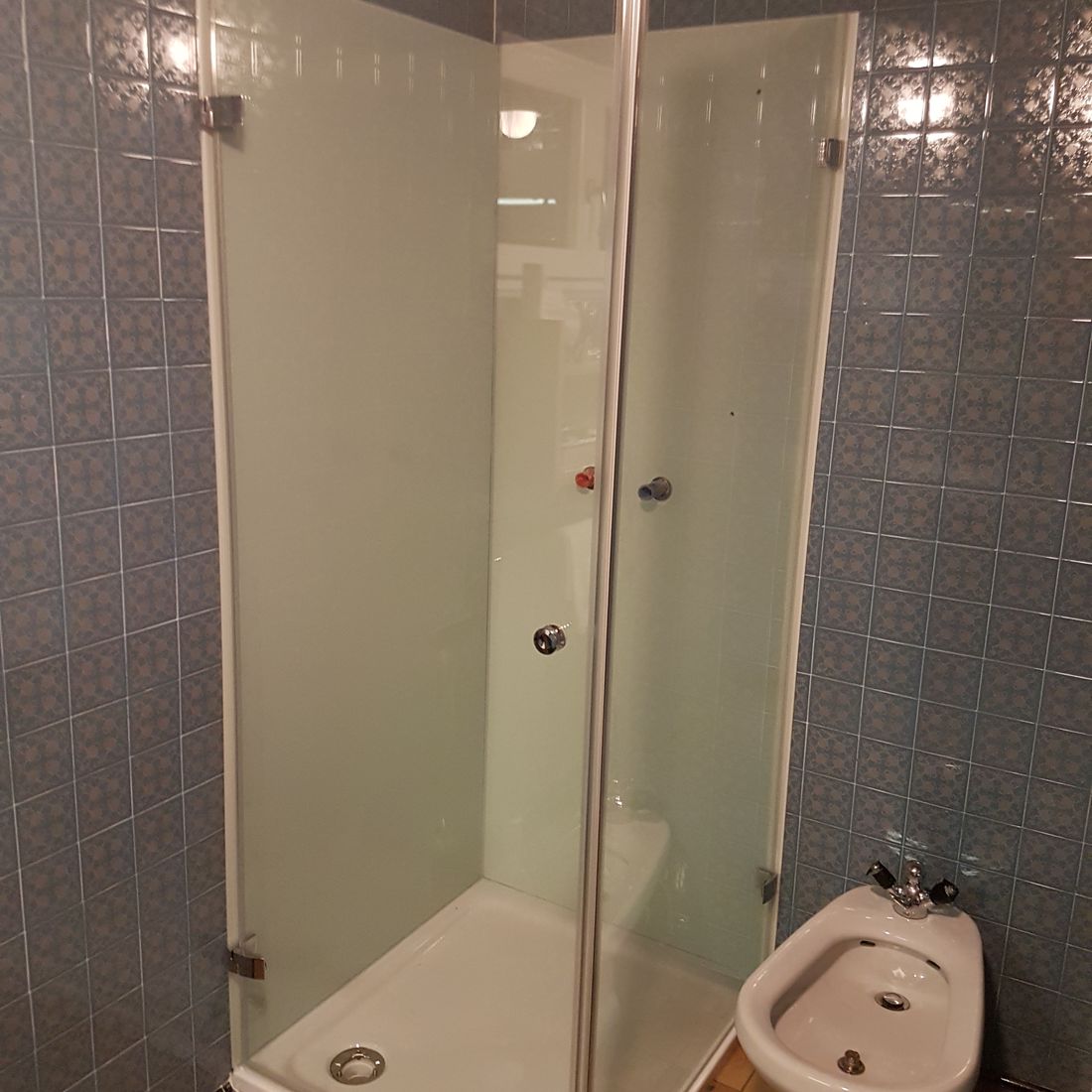Alte Dusche neue Dusche, Sanierung Dusche
